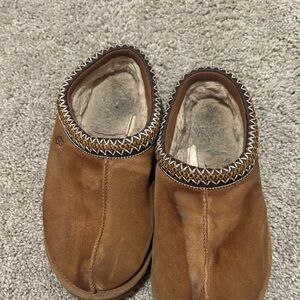 Brown slippers